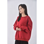 (XL) ob style字母紅色長袖上衣二手衣, , large