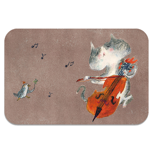【Monster】 Soft Diatomaceous Earth Absorbent Mat – DUCKY SHEN Collection (60x40cm) – Cello Meow