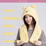 (多款)迪士尼 三麗鷗 酷洛米 大耳狗 保暖圍巾毛帽【旺達棉品】CN-LN202, , large