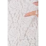 (M) vanilla韓牌蕾絲白色短袖上衣二手衣, , large