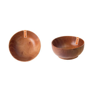 WOODEN RICE BOWL