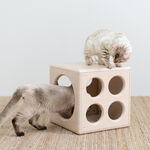 【paipaipets】Wooden Cube - Style S, , large