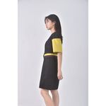 (S) marni質感黑色綁帶洋裝二手衣, , large