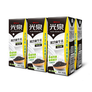 光泉保久乳飲品-黑芝麻牛乳-200ml