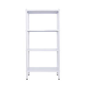 【Y HOUSE】60x35x120cm 4-layer hole-free iron plate storage rack, rack, iron rack - painted white