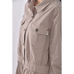 (S) euro como質感棉質純棉粉色洋裝二手衣, , large