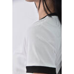 (S) 【粿粿私服】l 16撞色白色短袖上衣二手衣, , large