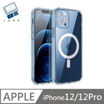 [MagSafe Magnetic Suction] Anti-fall transparent protective shell, air pressure shell, hard shell, magnetic suction shell, suitable for iPhone 12 / 12 Pro , , large