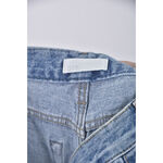 (M) aim高腰丹寧牛仔質感棉質藍色長褲二手衣, , large