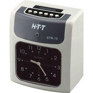 HTT 六欄位雙色微電腦打卡鐘 STR-13