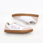 Kixpress-Fila Emblem 女 運動休閒鞋 德訓鞋 復古鞋 舒適 穿搭 膠底 粉紅 [5-C942Y-155], , large