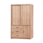 【唯熙傢俱】艾妲橡木色4x7尺衣櫃, , large