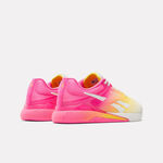 Reebok Nano X5 女 多功能 訓練鞋 穩定 健身 重訓 粉紅 黃 [100209375], , large