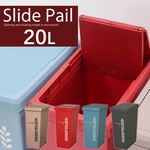 【this-this】平和工業｜natura pallet 滑蓋式垃圾桶 20L, , large