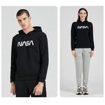 NASA聯名 男款帽T外套 美國太空總署 限量發行 公司貨 原廠授權 品質有保證 台灣獨家販售 值得收藏, , large