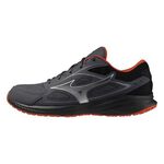 Mizuno Maximizer 男女 慢跑鞋 運動鞋 寬楦 休閒 輕量 緩衝 美津濃 黑紅 [K1GA240052], , large