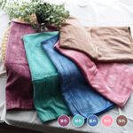 [Kaimei Cotton Industry] 3 randomly selected Korean velvet, widened, thickened, super absorbent all-purpose towel/hair towel, , large