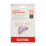 【SanDisk】Ultra GO 2TB 薰衣草紫 TYPE-C USB 3.2 雙用 OTG 旋轉隨身碟 讀取速度 400MB/s, , large