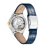 CITIZEN 星辰 星形鏤空機械女錶-34mm PC1009-27M, , large