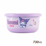 『HOUSUXI·舒希』三麗鷗酷洛米不鏽鋼雙層隔熱碗730ml, , large