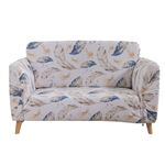 【格藍傢飾】涼感沙發套 抽繩專利 加大版 高品質 親膚透氣 冰絲沙發罩 沙發布套 彈力 繡球花, , large