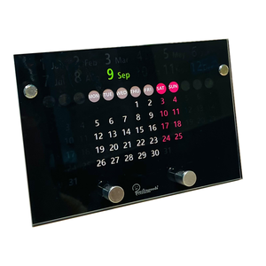 O'day Perpetual Calendar(Cell phone/Pen holder)-Black,Monday Start