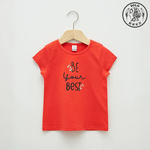 【SOLO Vintage】LCW Baby Toddler Cute Tomato 2 T-Shirts 2 Pants Set 4 Piece Set Made in Turkey 12-18m, , large