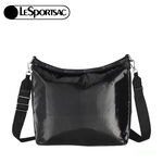 LeSportsac MEDIUM ZIP SHOULDER 中型拉鍊肩背包-閃耀黑, , large