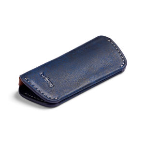 |快速出貨|Bellroy 鑰匙包 鑰匙圈 優質皮革材質-深海藍