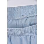 (S) 高腰七分藍色長褲二手衣, , large