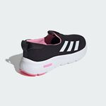 Kixpress-Adidas Cloudfoam Move Lounger 女 運動休閒鞋 懶人鞋 舒適 黑 粉紅 [ID6516], , large
