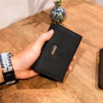 【MQ】Yamagata Fine Herringbone Zipper Short Clip, , large