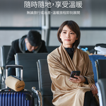 Litume E650 天鵝絨旅行毛毯 奶茶色, , large