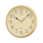 SEIKO 精工 指針式數字時鐘 掛鐘 QXA001G, , large