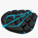 JFT 氣囊坐墊｜摩托車/白紅黃牌/速克達/重機/大羊適用｜減壓舒適｜長途騎行必備｜環島騎乘壓力緩解設計, , large