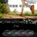 GCOMM SPORT 雙袋防汗水音樂運動腰包 直條藍, , large