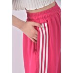 (S) three colon高腰質感三線粉色長褲二手衣, , large