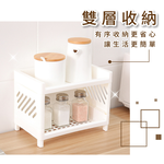 [ Pure Sleep純好眠 ] 簡約風雙層置物架, , large