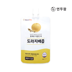 【韓國YEONDOOFARM妍杜農場】NFC 100% 水梨桔梗汁 10入/散裝 贈保溫(冷)便當手提袋-隨機不挑色, , large