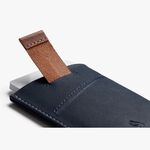 Bellroy 超薄皮夾 卡夾 優質皮革-深海藍, , large