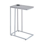 RICHOME柏蒂大理石紋萬用桌(附杯架), , large