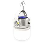 2-in-1 Solar Camping Light / White / 1 Unit, , large