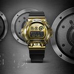 CASIO 卡西歐  G-SHOCK DW-6900 25周年金屬手錶 GM-6900G-9, , large