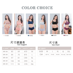 【可蘭霓Clany】蕾絲涼感多功能M-EQ無鋼圈內衣(優雅灰 6920-61), , large