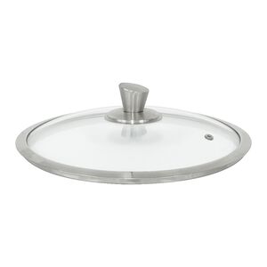 Miyaco 米雅可 典雅寬邊玻璃鍋蓋 28cm-Leidea樂德兒