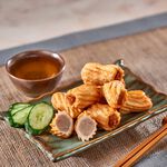 【史家庄方便廚房】【熟客老饕必買】特級手工花枝丸。黑輪。螺旋丸各一包。, , large