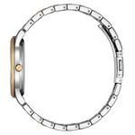 CITIZEN 星辰 光動能大三針時尚女錶 送禮-銀x玫瑰金/34mm EM0416-78A, , large