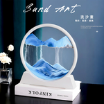 【上手家居】流沙畫-星空藍(沙漏/流動畫/沙漏畫/流沙擺飾/流砂畫/生日禮物), , large