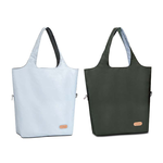 Eco-friendly Dual-Color Reversible tote bag (Mist blue), , large