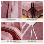 【多利寶寢具】FITNESS 精梳棉雙人加大七件式床罩組-安德里-紅, , large